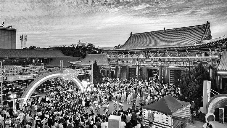 甘肃张掖明清街旅游休闲街区:巷陌藏古韵 老街万象新 甘肃张掖明清街旅游休闲街区:巷陌藏古韵 老街万象新