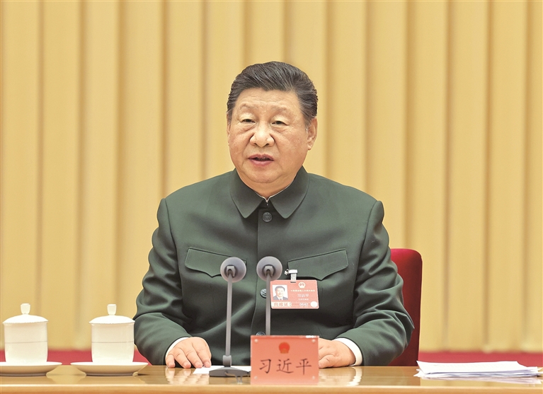 充分发挥政治建军特有优势 凝心聚力推动国防和军队现代化行稳致远 充分发挥政治建军特有优势 凝心聚力推动国防和军队现代化行稳致远