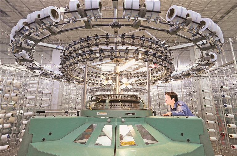 “一针一线”织就产业新图景