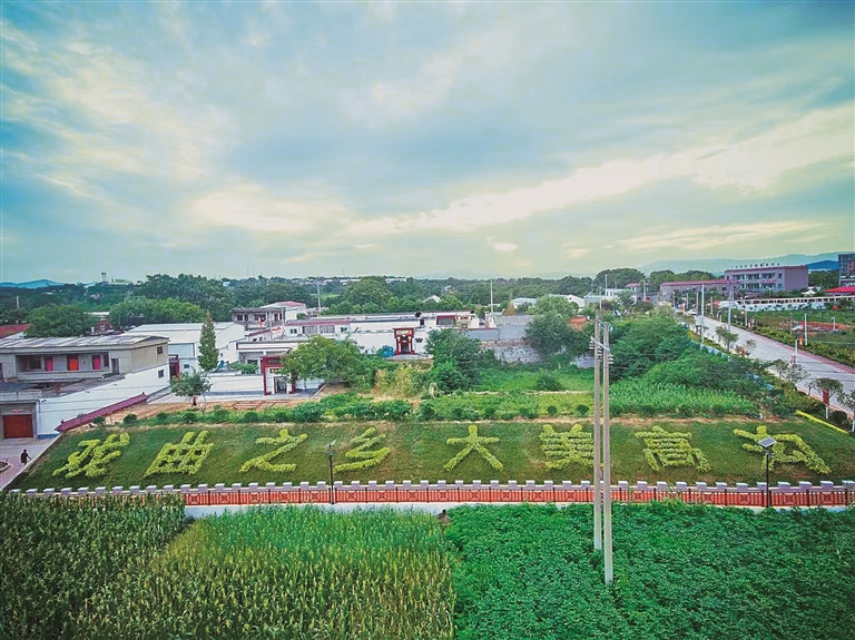 河南郑州新密市城关镇高沟村:前院锣鼓铿锵 后院墨韵流淌 河南郑州新密市城关镇高沟村:前院锣鼓铿锵 后院墨韵流淌