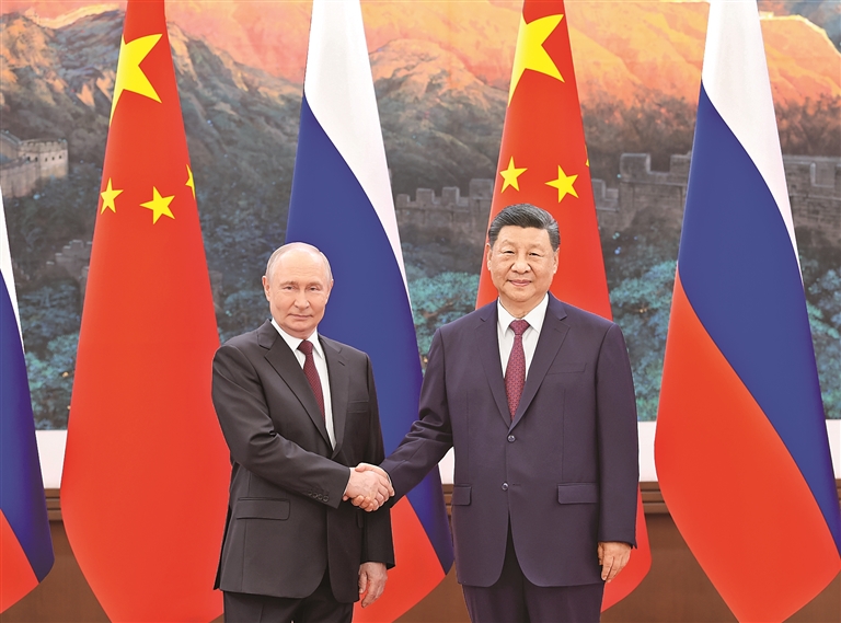 习近平同俄罗斯总统普京会谈 习近平同俄罗斯总统普京会谈