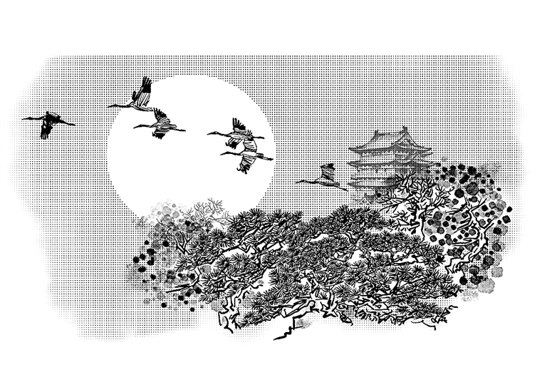 光明文化周末:孤鹜与白鹤 光明文化周末:孤鹜与白鹤
