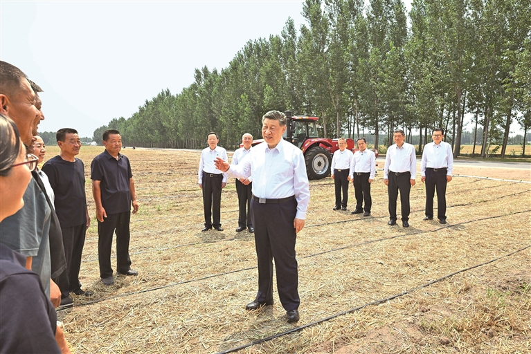 习近平在山东德州考察 习近平在山东德州考察