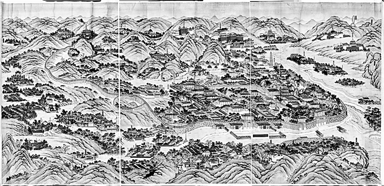 中国古代地图及绘制者