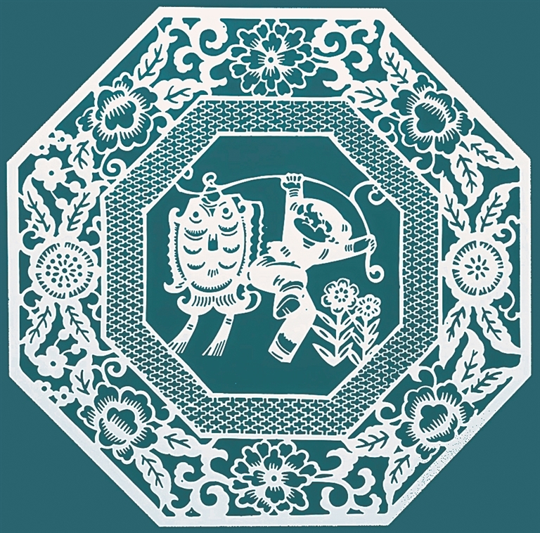 游刀刻毫厘 素纸绽繁花——乐清细纹刻纸的审美意蕴 游刀刻毫厘 素纸绽繁花——乐清细纹刻纸的审美意蕴